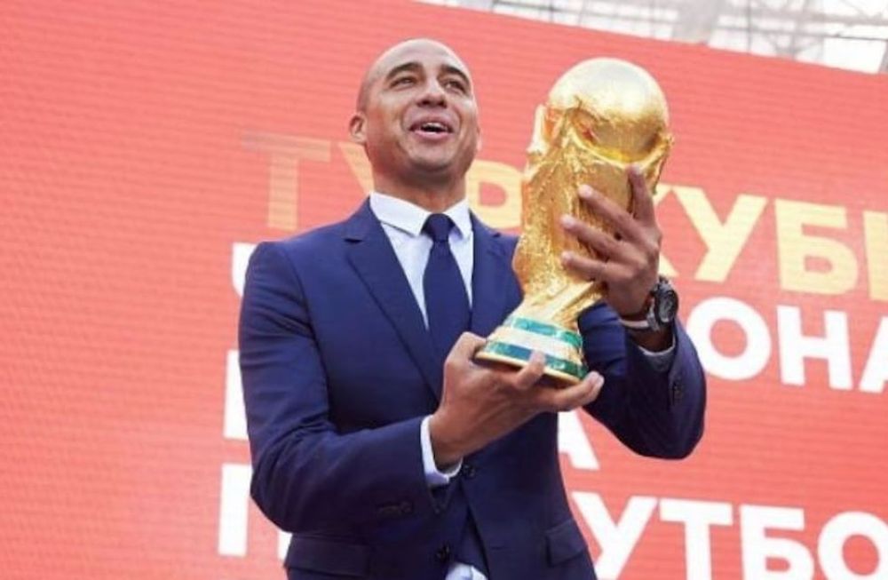 Trezeguet festejó la clasificación de Francias a la final del Mundial de Qatar.