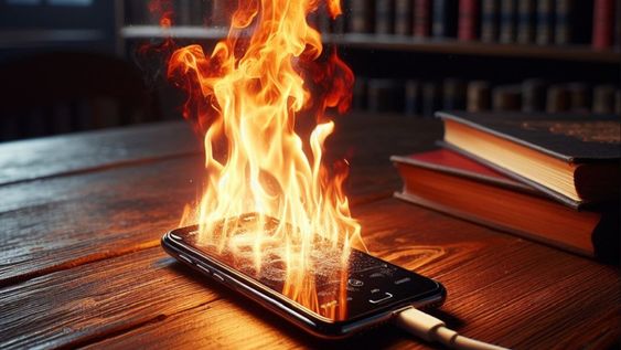 Las baterías de litio de teléfonos guardados sin uso pueden deteriorarse y provocar incendios si no se gestionan correctamente.