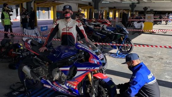 Probaron protocolos sanitarios en el motociclismo