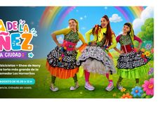 la ciudad celebra el mes de las infancias con la torta solidaria mas grande del pais, sorteos y el show de nany