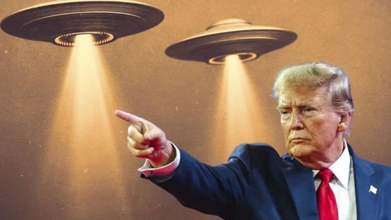 Trump ordenó la liberación de archivos sobre ovnis y extraterrestres