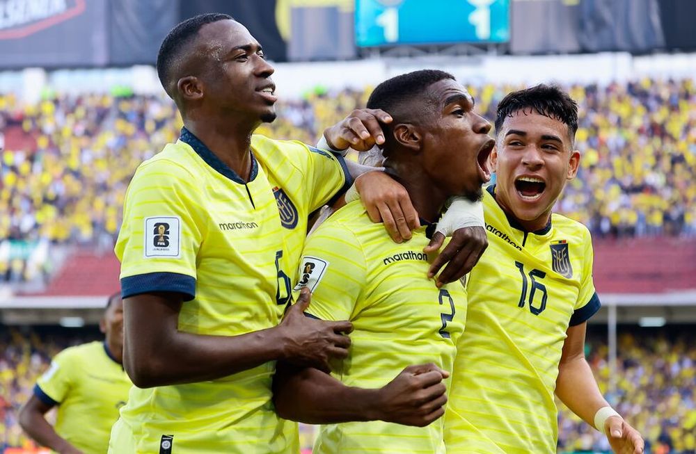 Ecuador le ganó 2-1 a Uruguay con goles de Félix Torres por dos oportunidades y Canobbio para Uruguay, por la segunda fecha de las Eliminatorias Sudamericanas. / Gentileza.