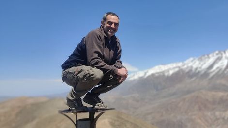 El abogado perdido en el cerro El Plata planea contarles su odisea a medios especializados