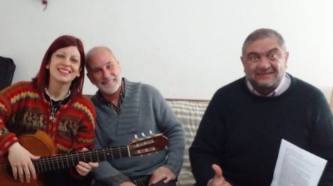 Los Andes | Anabel Molina, Daniel Fermani y Marcelo Hernández.