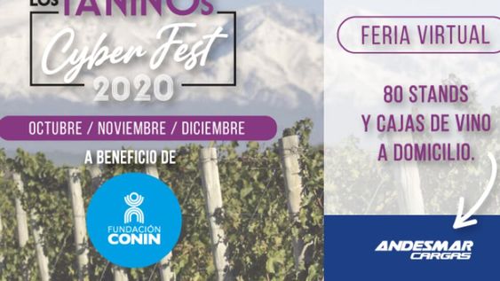 Feria Virtual de vinos a beneficio de Fundación Conin