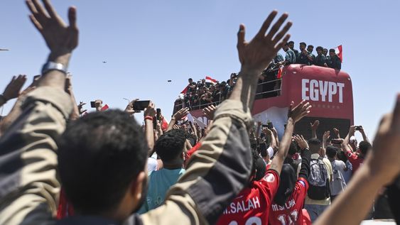 Recibieron como héroes a los jugadores de la Selección de Egipto tras quedar eliminada por Argentina en el Mundial 2026