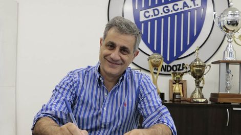 José Mansur, presidente de Godoy Cruz.