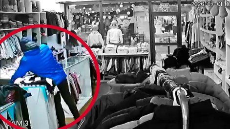 San Rafael: entró como cliente, robó un celular y escapó sin ser advertido.