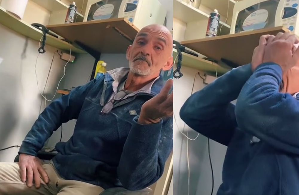 “Para mí, ser el último macho argentino es bancarse lo que venga. Porque el hombre para eso está hecho”, aseguró Jorge. Foto: Captura video