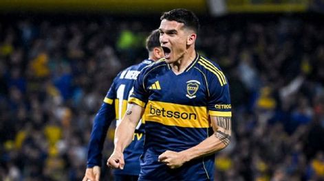 Fútbol. Lautaro Blanco abrió la cuenta para Boca júniors