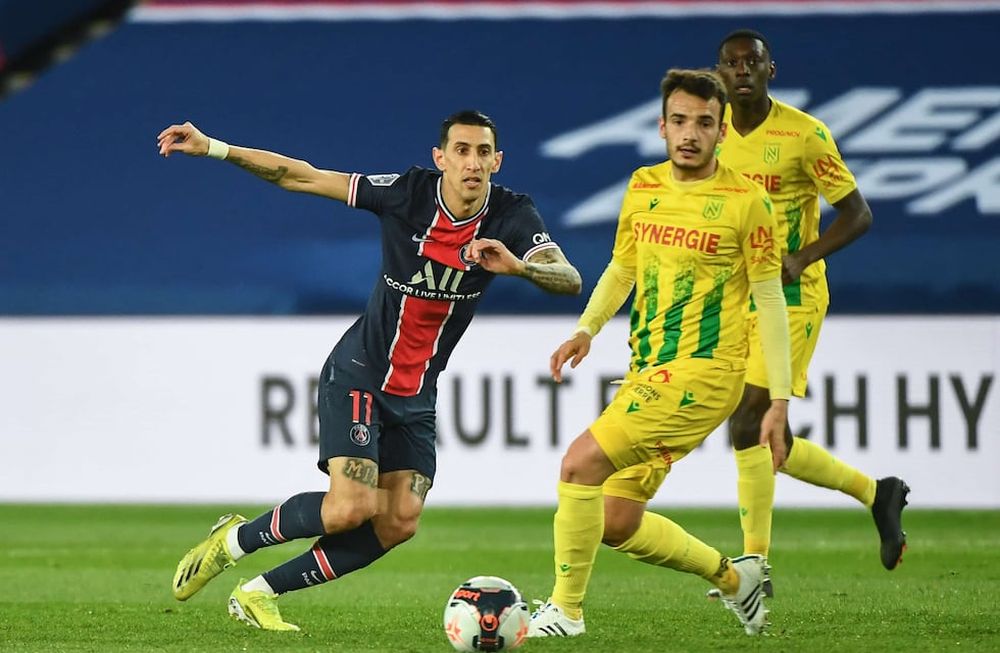 Di María: en pleno partido del PSG le avisaron de un violento robo en su casa (foto: TyC)