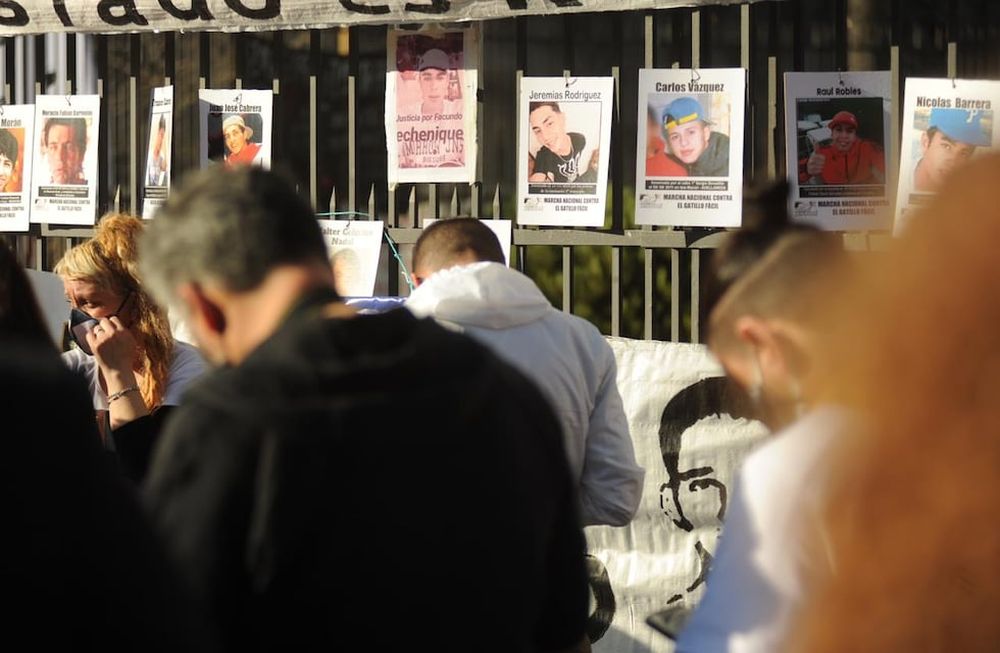 Por Facundo y contra el gatillo fácil fue el lema de la marcha que se llevó a cabo en las inmediaciones de la Plaza de Mayo.