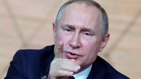 Los Andes | El presidente ruso afirmó este jueves que la invasión de Ucrania avanza “según lo planeado”. (Foto / AP)