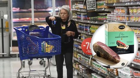 Llegó un jamón crudo español a la Argentina / Ilustración