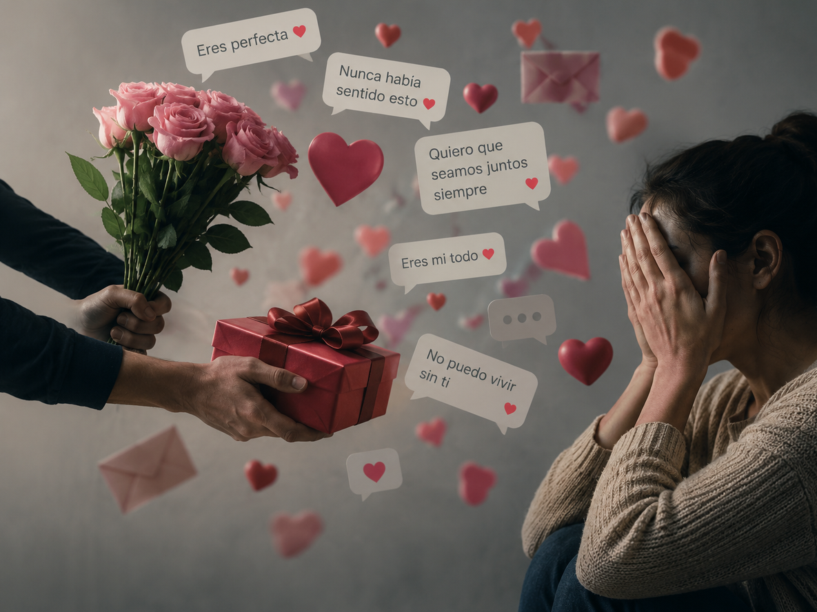 Love bombing: qué es realmente y cuáles son las señales que advierte la psicología