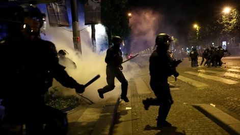 Los Andes | Francia: dos muertos, casi 200 heridos y caos por el histórico título del PSG en la Champions