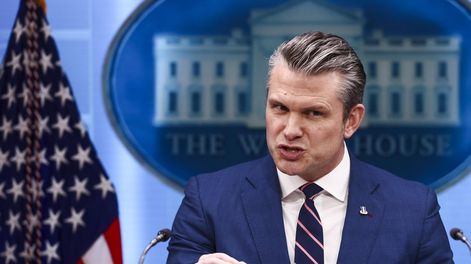 El secretario de Guerra de EEUU, Pete Hegseth
