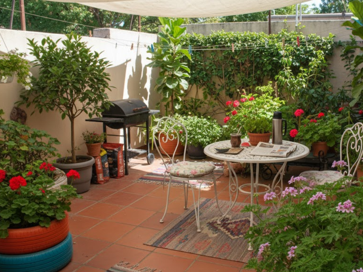 En el jardín, la jardinería y las plantas, nada se desperdicia realmente.