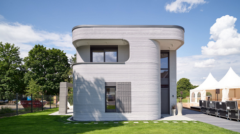 Las impresoras 3D de hormigón construyen casas en 48 horas