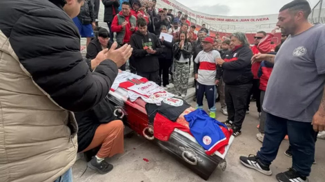 Despedida de Deportivo Morón a Máximo El Gordo Cadena Zurita.