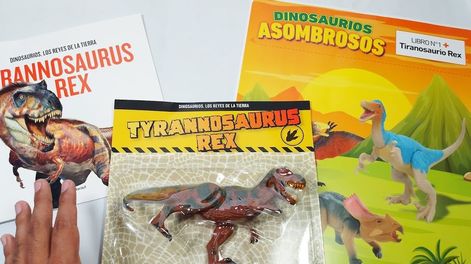 Llega Dinosaurios Asombrosos, una colección increíble para sumergirse en el mundo jurásico