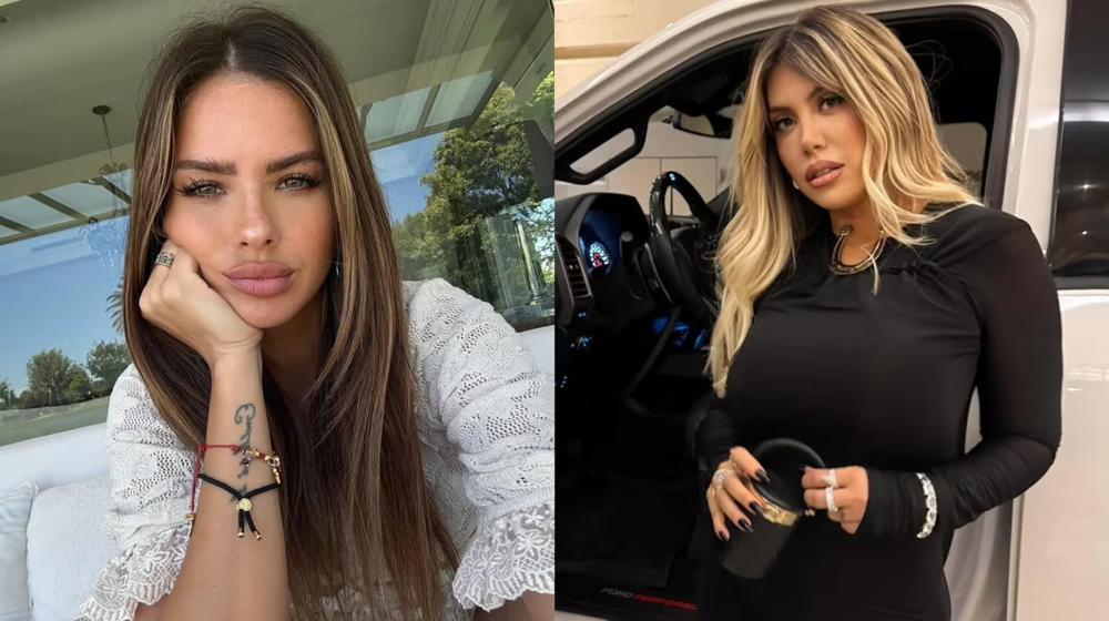 La China Su&aacute;rez sosten&iacute;a que Wanda Nara hab&iacute;a sido la responsable de filtrar sus chats privados.
