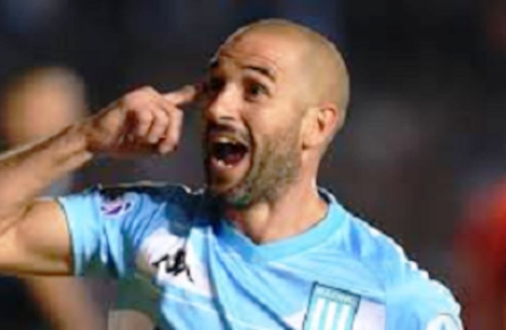 Licha López, ídolo y figura de Racing Club, ya palpita el duelo con Boca por la Copa Libertadores. / Gentileza.