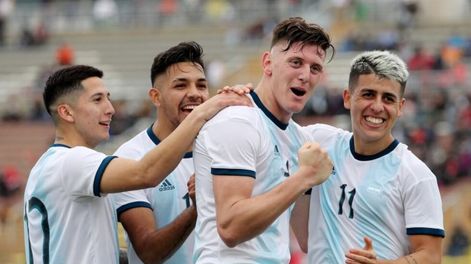 Los chicos argentinos sueñan con la medalla dorada en los Juegos Olímpicos. / archivo