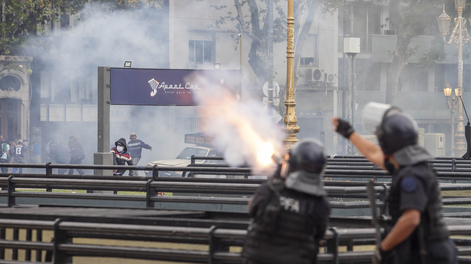 Incidentes afuera del Congreso: imputaron y liberaron a 94 detenidos