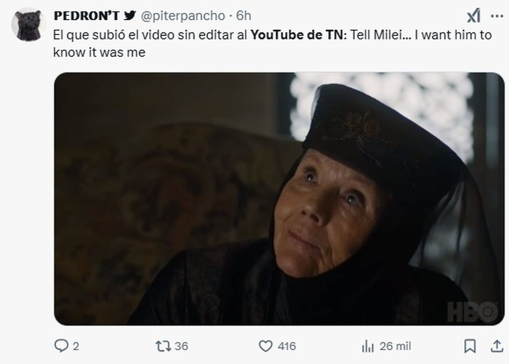 Memes por la entrevista de Jonatan Viale a Milei y la interrupción de Santiago Caputo