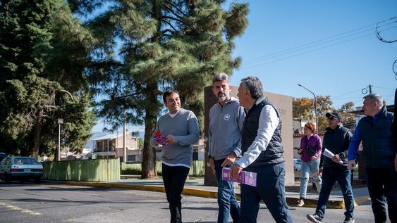 Continúan las obras de renovación de la Av. San Martín Norte