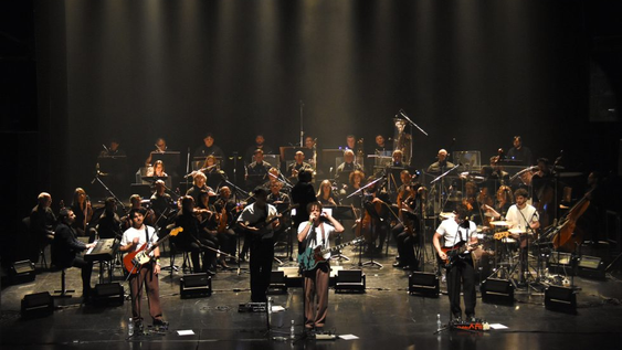 Pasado Verde junto a la Filarmónica, en el teatro Independencia.&nbsp;