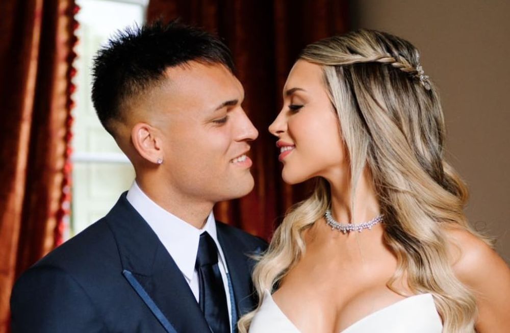 Casamiento civil de Agustina Gandolfo y Lautaro Martínez. / instagram