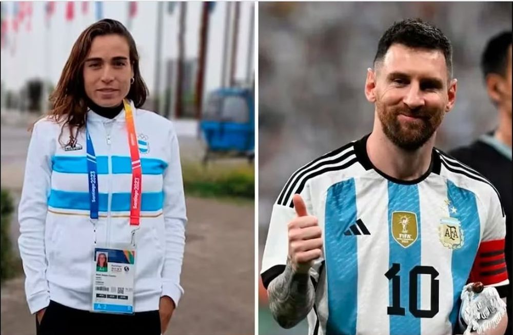 Belén Casetta y Lionel Messi ganaron el Olimpia de Oro.