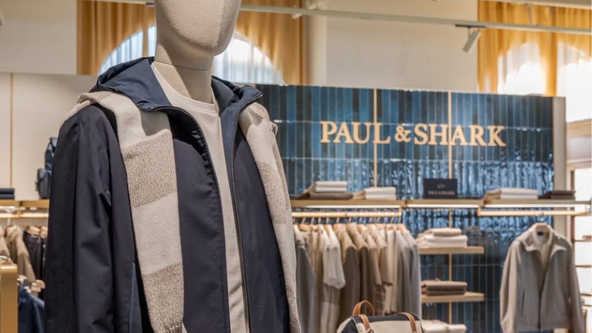 La histórica marca italiana Paul & Shark regresa a la Argentina después de casi 20 años