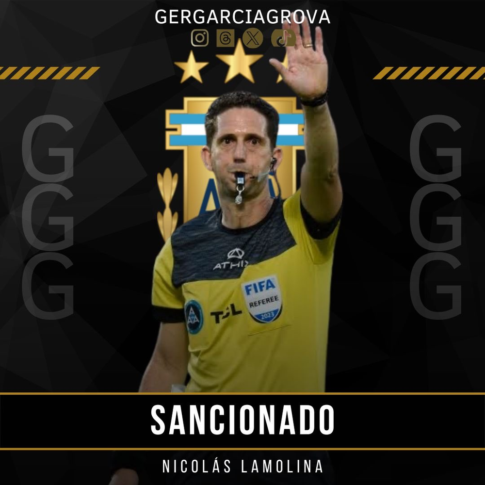 Nicolás Lamolina, e árbitro del caliente duelo entre el Guapo y el Xeneize no fue designado para la fecha 14. Insólito. Nicolás Lamolina, e árbitro del caliente duelo entre el Guapo y el Xeneize no fue designado para la fecha 14. Insólito. 