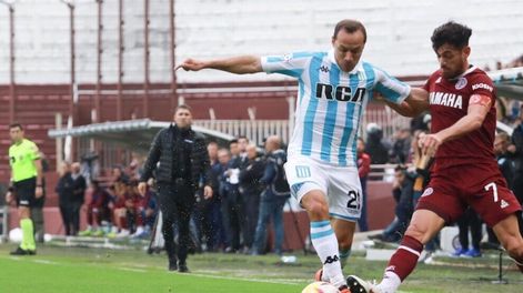 Racing le ganó a Lanús y recuperó la punta de la Superliga