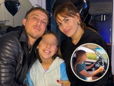 la hija de 12 anos de el polaco manejo un auto en ruta y genero polemica