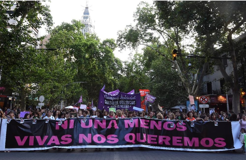 El colectivo “Ni una menos” cumple cuatro años y marcha en todo el país