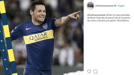 Mauro Zárate y una polémica foto que enfureció a los hinchas de Vélez