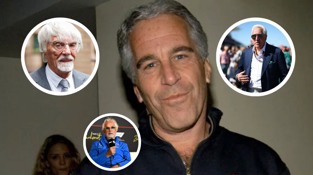 La Fórmula 1 y el caso Epstein: los documentos secretos que exponen a los dueños y jefes del paddock.