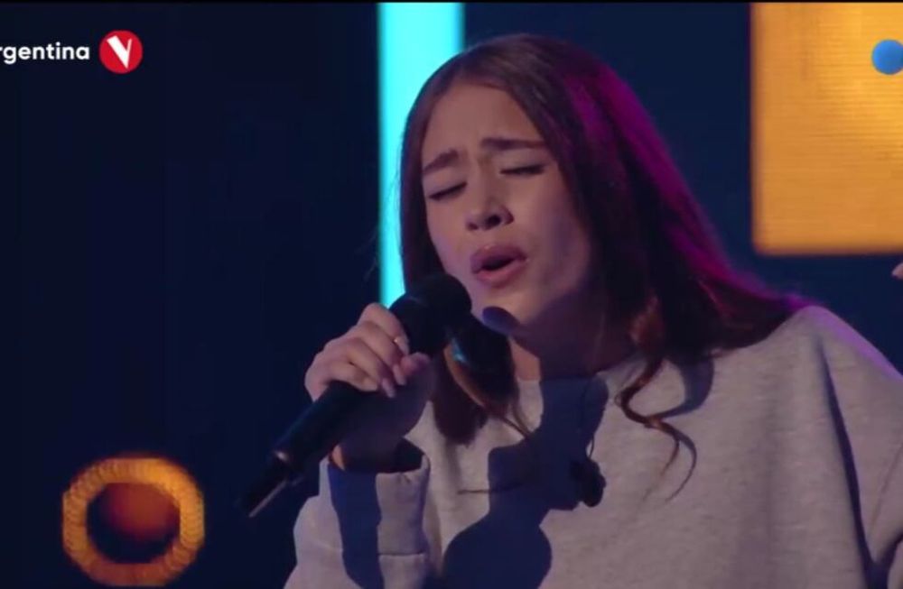 Cecilia Mirabile, la puntana que la rompió en su audición a ciegas en La Voz Argentina.