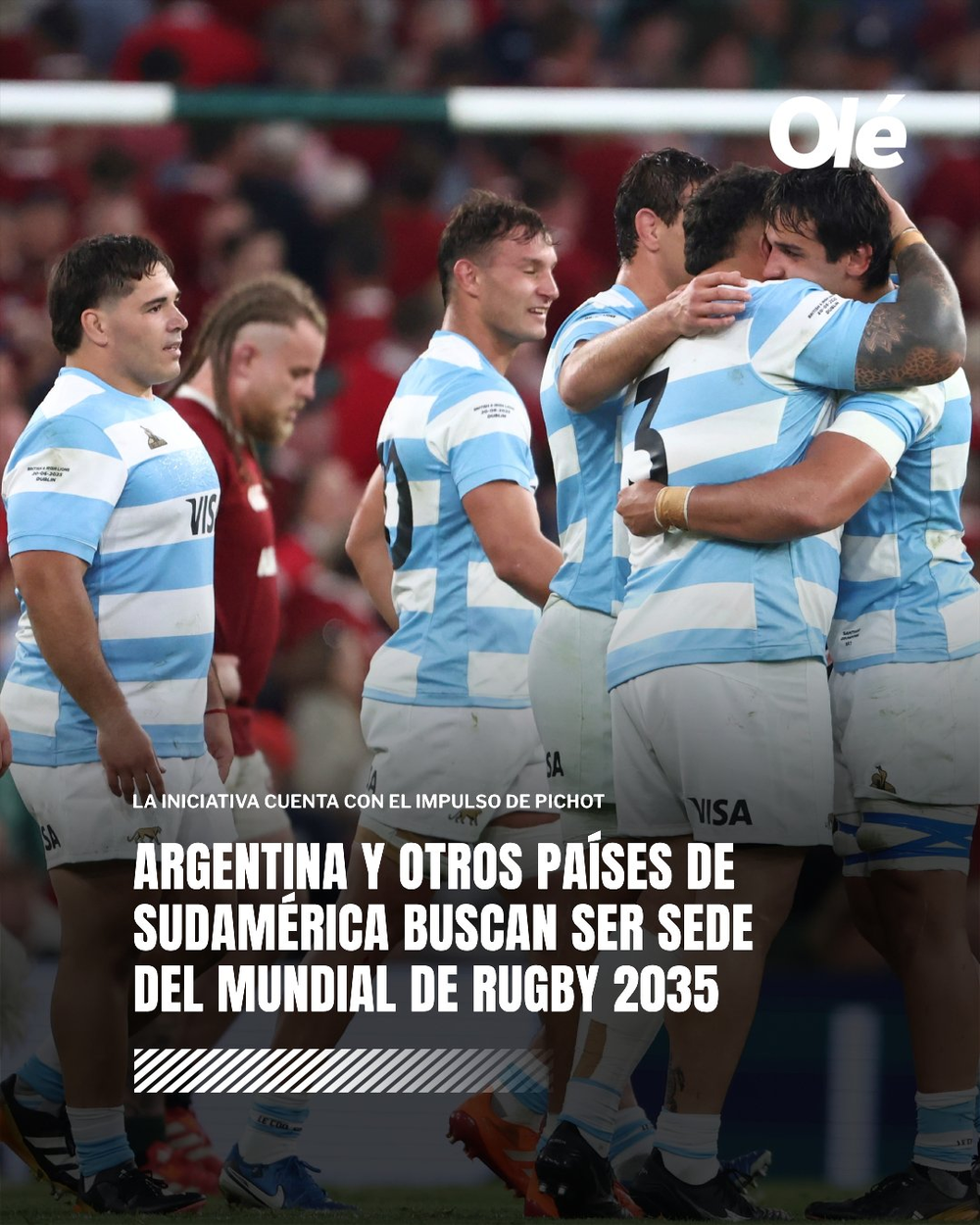 Argentina sue&ntilde;a con ser sede de un Mundial de Rugby.&nbsp;
