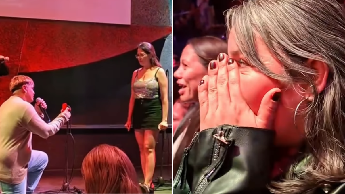 Puede fallar: le pidió matrimonio a su novia arrib