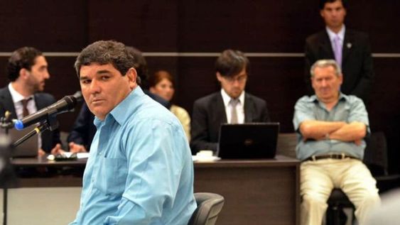 El ex deportista, durante el juicio que lo tuvo como acusado por el crimen de Bolognezi. /Archivo