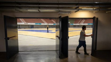 Estadio cubierto Aconcagua Arena.&nbsp;