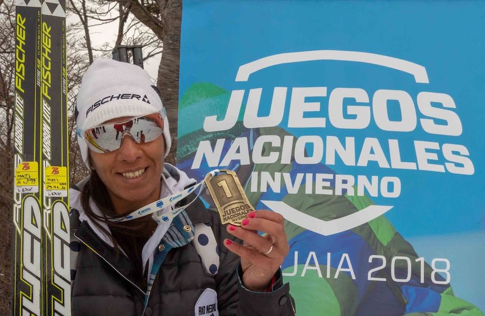 Juegos de Invierno: la Olímpica María Cecilia Domínguez es oro del Biatlón Sprint