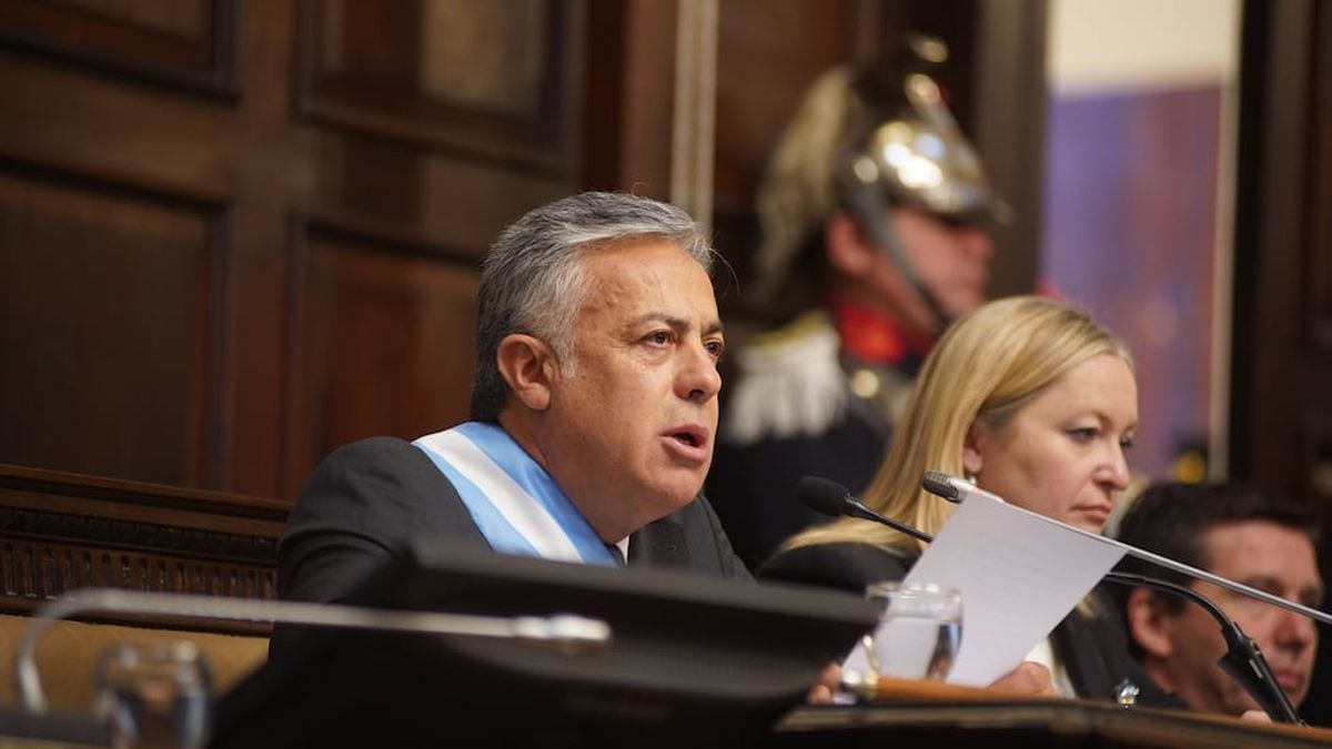 Alfredo Cornejo tendrá su séptima apertura de sesiones en la Legislatura: qué sucedió con las promesas de 2025