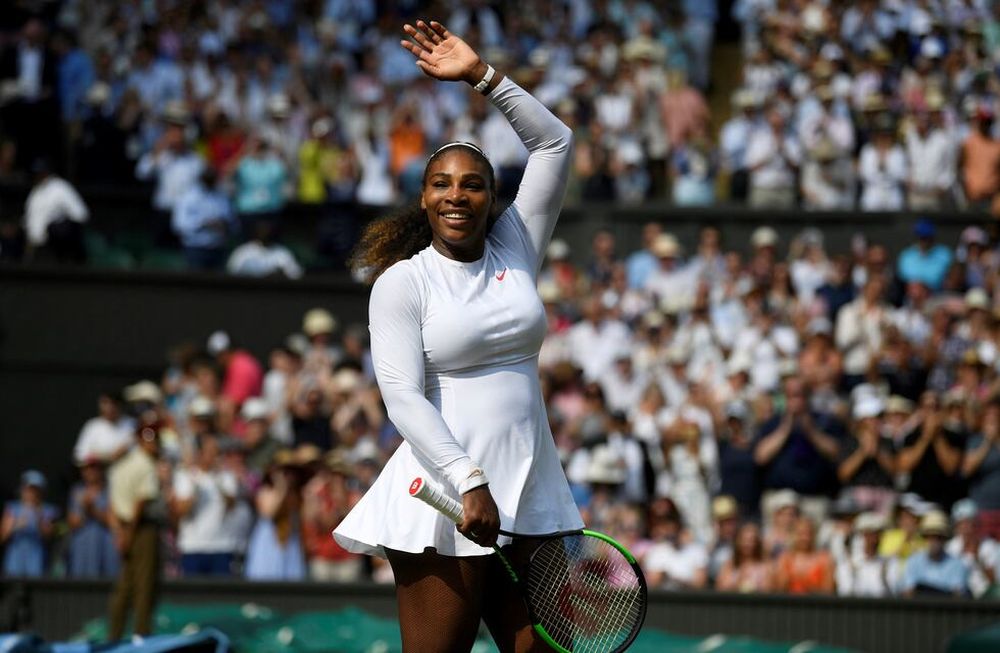 Serena Williams jugará su décima final de Wimbledon a menos de un año de ser mamá