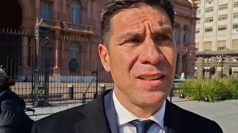 Facundo Correa Llano, uno de los diputados de La Libertad Avanza que escucharon al presidente Javier Milei en la Casa Rosada.